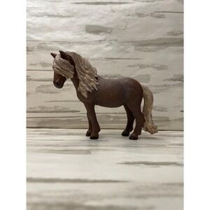 Schleich Icelandic mare horse Island Pony Dark Brown 2014 Figure 42363 Exclusive